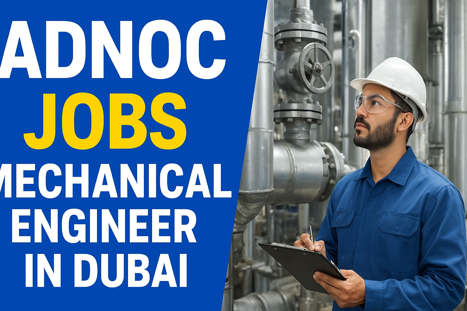 ADNOC Jobs for Mechanical Engineers in Dubai – Apply Now